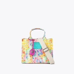 Kurt Geiger Floral Couture Tote Bag-Small